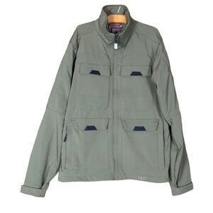 Columbia army green convert snowboard jacket Size Small